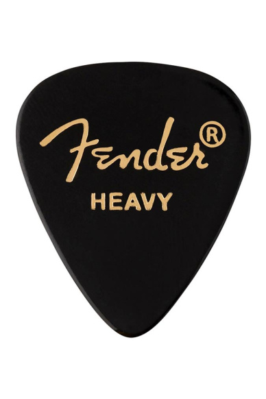 Fender Plettri 351 Black Heavy Pack 12pz