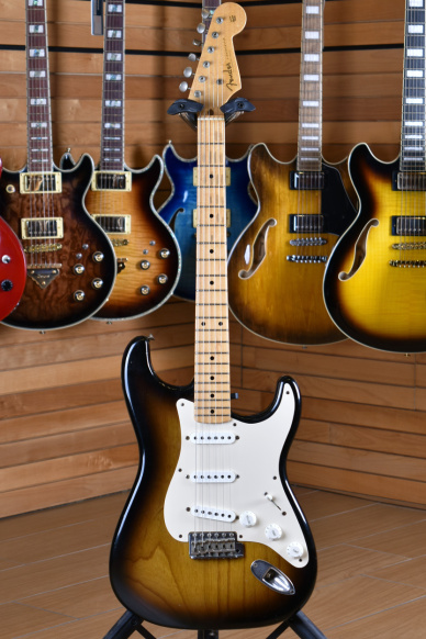 Fender Custom Shop Greg Fessler Masterbuilt 1955 Stratocaster 2 Tone Sunburst