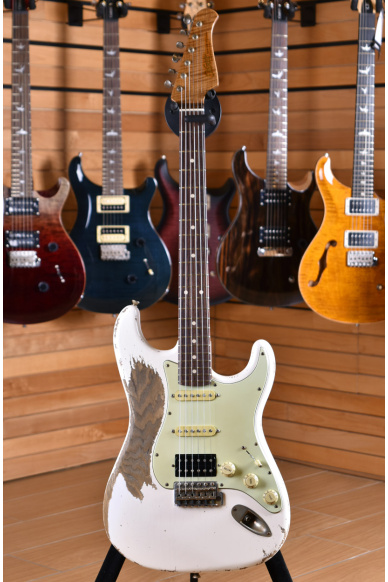 Xotic XSC-2 Vintage White Super Heavy Aged Roasted Master Grade Rosewood Fingerboard ( Raw Vintage 60 & Raw Vintage Paf )