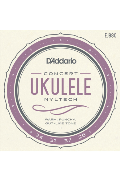 D'Addario EJ88C Nyltech Concert Ukulele Strings