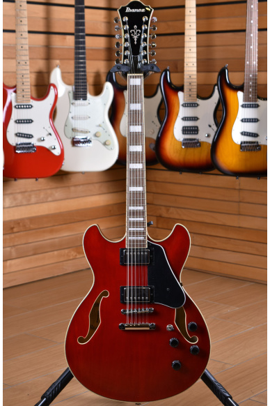 Ibanez Artcore AS7312TCD Transparent Cherry Red 12 Corde