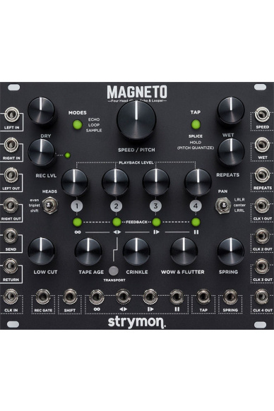 Strymon Magneto - Four Head dTape Echo & Looper Eurorack Module