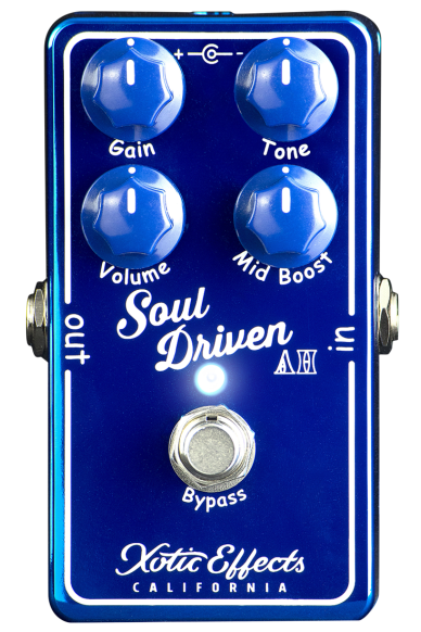 Xotic Soul Driven Allen Hinds Tribute Overdrive