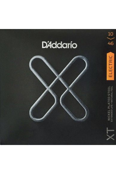 D'Addario XTE1046 10-46 Regular Light Coated Electric Guitar Strings