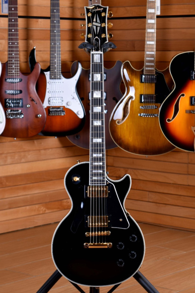 Epiphione Inspired by Gibson Custom Les Paul Custom Ebony