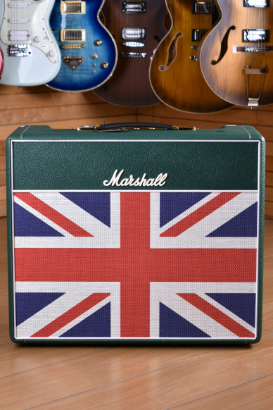 Marshall 1974X Dark Green Brit Flag LTD