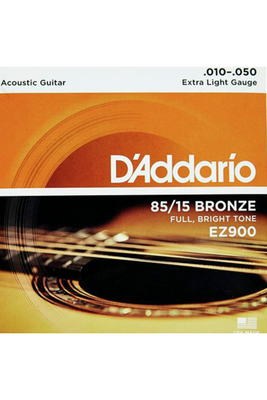 D'Addario EZ900 10-50 85/15 Bronze EZ Strings