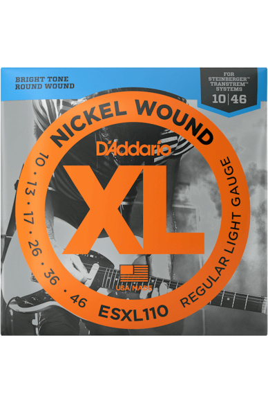D'Addario ESXL110 Nickel Wound 10-46 Double Ball End Regular Light Set