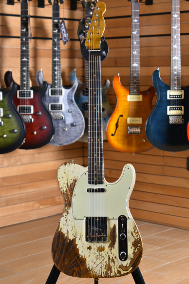Fender Custom Shop Winter Limited Edition 2019 Telecaster '63 Super Heavy Relic Super Faded/Aged Olympic White