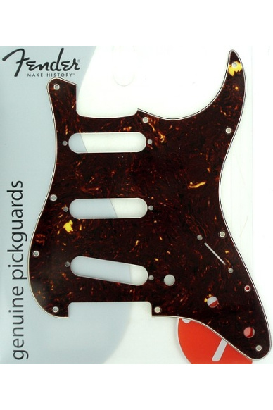Fender Pickguard Custom Shop Tortoise S/S/S 11 Holes