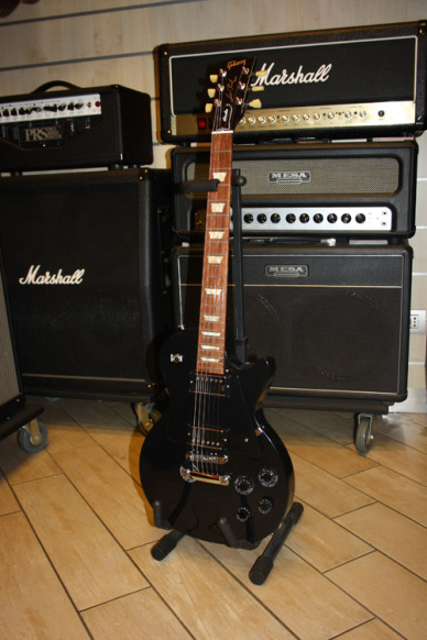 Gibson Les Paul Studio Ebony White 2013