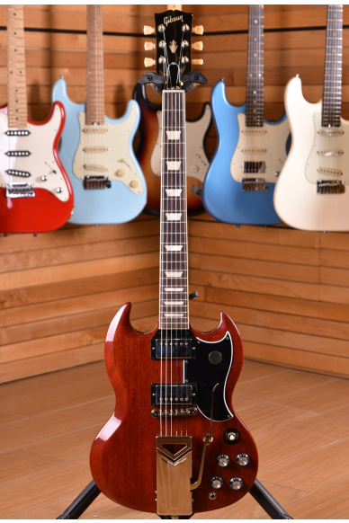 Gibson USA SG Standard '61 Sideways Vibrola Vintage Cherry