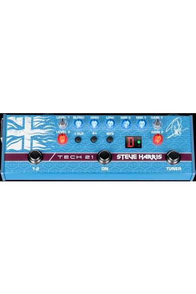 Tech 21 SH1 - Steve Harris Signature Pedal - preamplificatore per basso