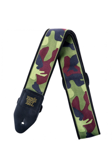 Ernie Ball 4105 Traditional Camouflage Woven Jacquard Polypro Strap