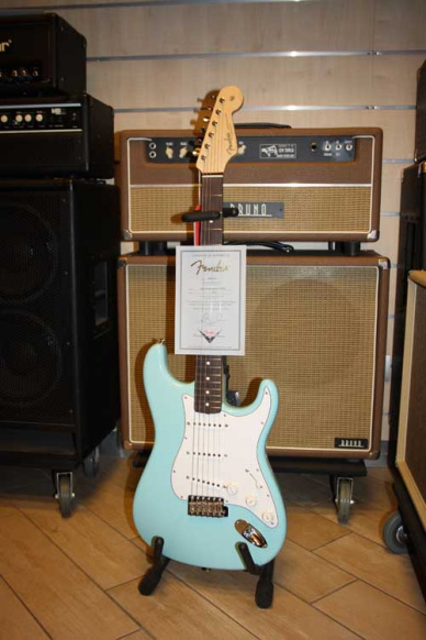 Fender Custom Shop Stratocaster '62 NOS Limited Edition N.1 of 50 Daphne Blu