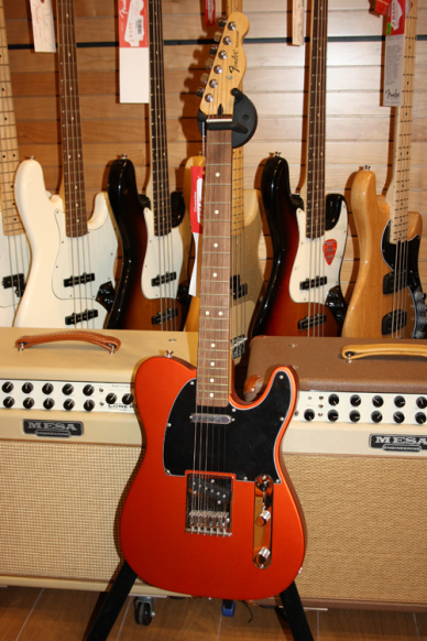 Fender FSR Standard Telecaster Rosewood Fingerboard Satin Flame Orange