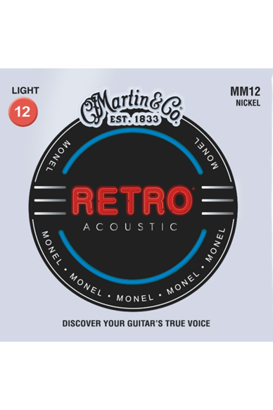 MM12 Retro Acoustic Light Monel Wound 12-54