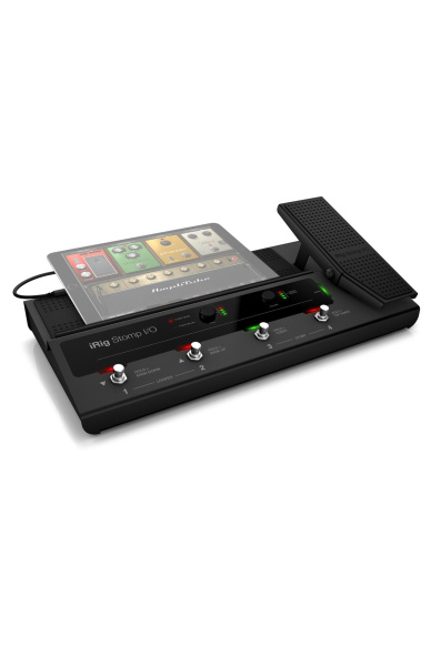 IK Multimedia iRig Stomp I/O - pedaliera MIDI con interfaccia audio integrata