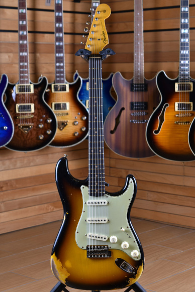 Fender Custom Shop Stratocaster '60 Heavy Relic Rosewood Fingerboard Faded/Aged 3 Color Sunburst