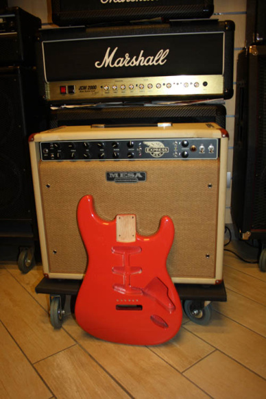 Goldo Body Stratocaster Fiesta Red