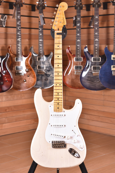 Fender Custom Shop Eric Clapton Journeyman Relic Signature Stratocaster Aged White Blonde