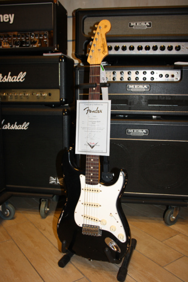 Fender Custom Shop Stratocaster '63 Relic Black
