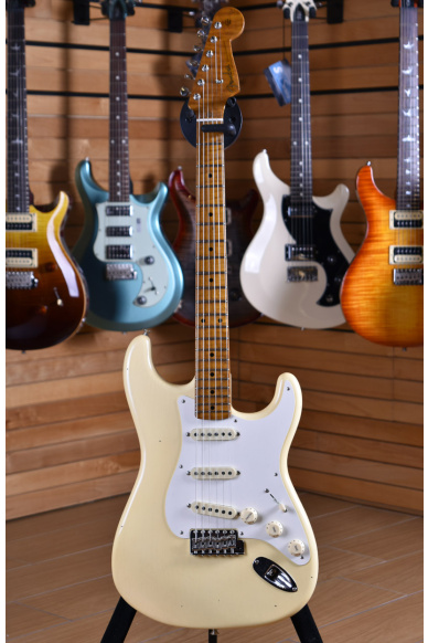 Fender Custom Shop S20 Limited Edition '58 Stratocaster Journeyman Closet Classic Aged Vintage White