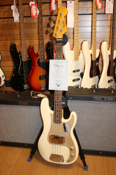 Fender Custom Shop '59 Precision Bass Heavy Relic Vintage Blonde
