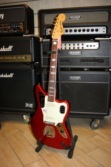 Fender Jaguar 50th Anniversary Rosewood Candy Apple Red