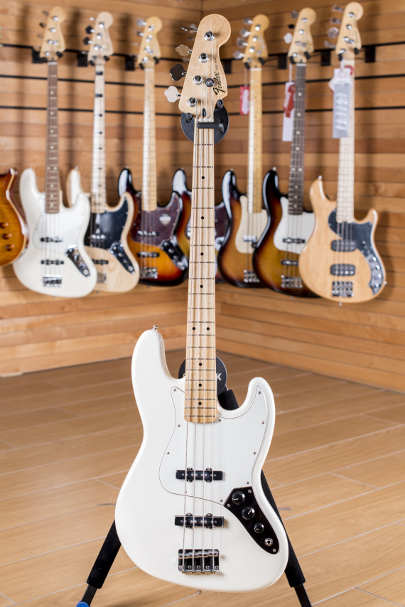 Fender Mexico Standard Jazz Bass 2011 Maple Fingerboard Artic