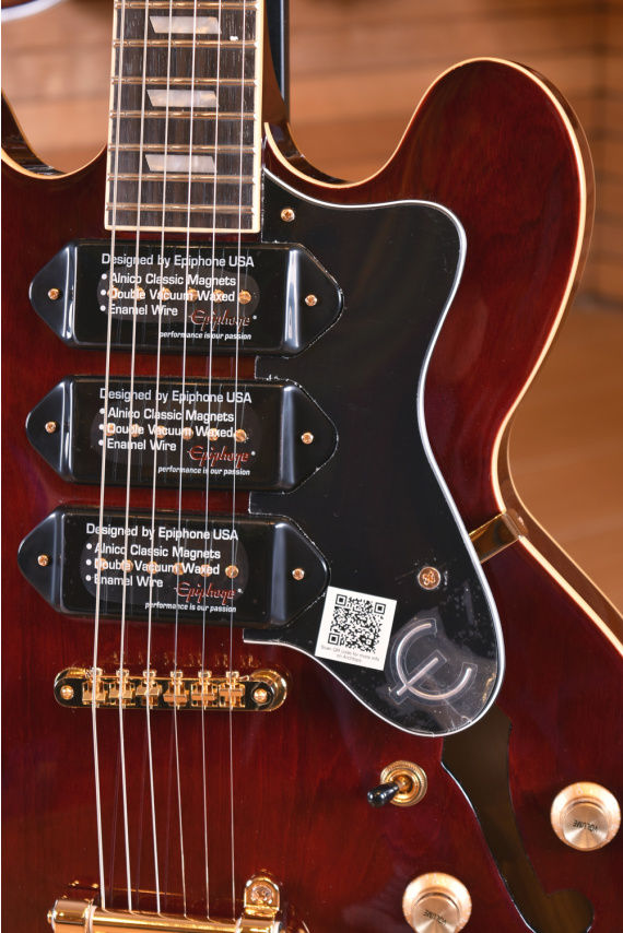Epiphone Limited Edition Riviera P93 Custom Cherry | Centro Chitarre