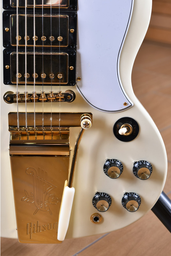 Gibson Custom Shop 1963 Les Paul SG Custom Reissue with Maestro