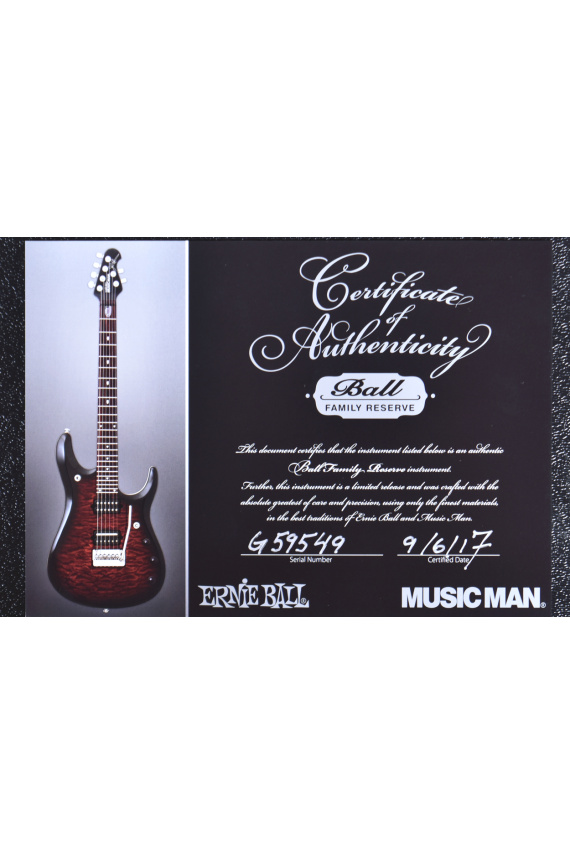 Music Man John Petrucci Signature JP6 BFR Koa Top with Ebony