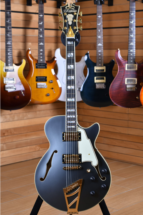 D'Angelico Limited Edition Deluxe SS Matte Charcoal | Centro Chitarre