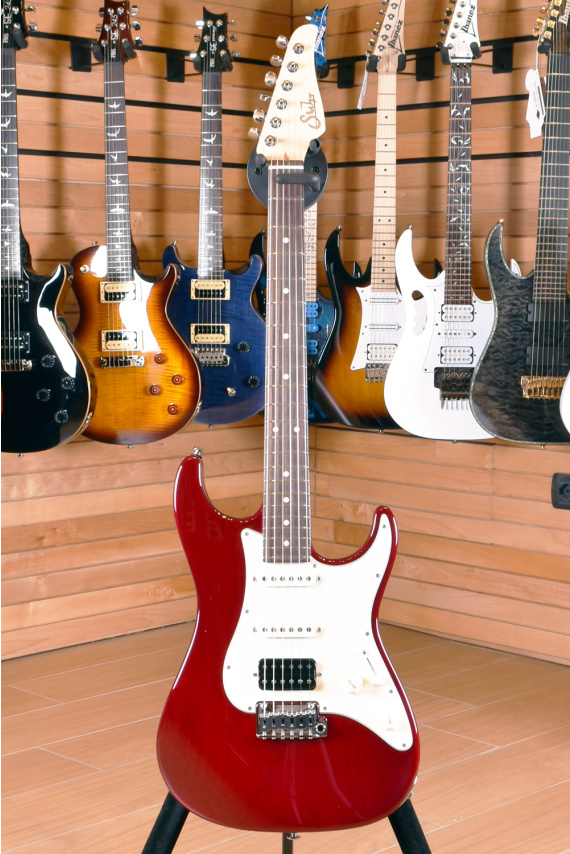 Suhr Standard Pro S1 Transparent Red | Centro Chitarre