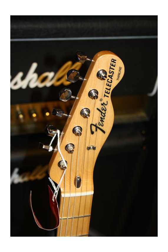 Fender Classic Player Telecaster Thinline Deluxe Maple Neck Black