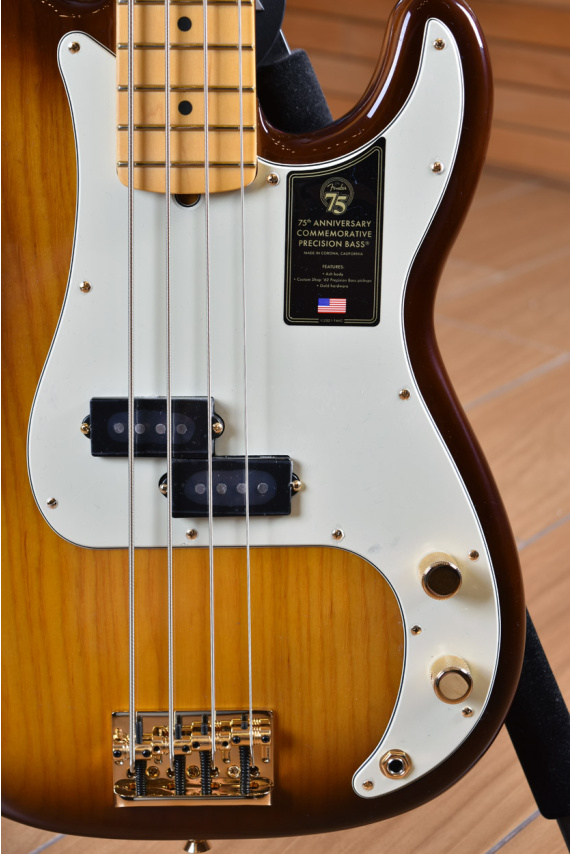 Fender 75th Anniversary Commemorative Precision Bass Maple Neck 2