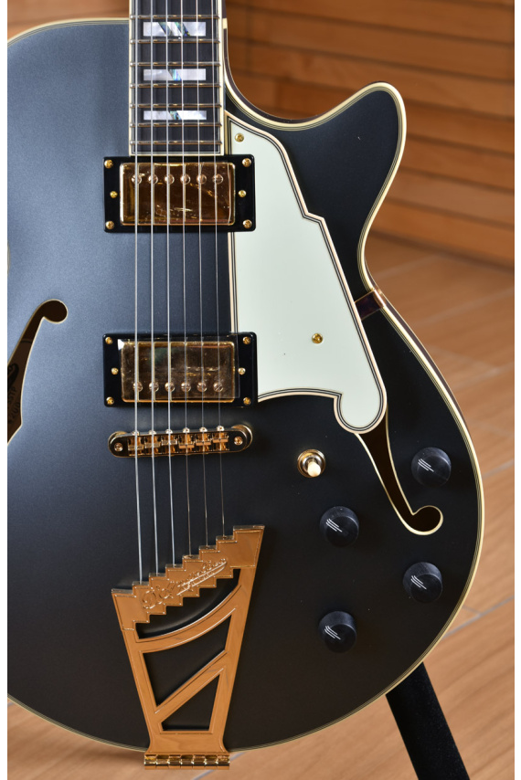 D'Angelico Limited Edition Deluxe SS Matte Charcoal | Centro Chitarre