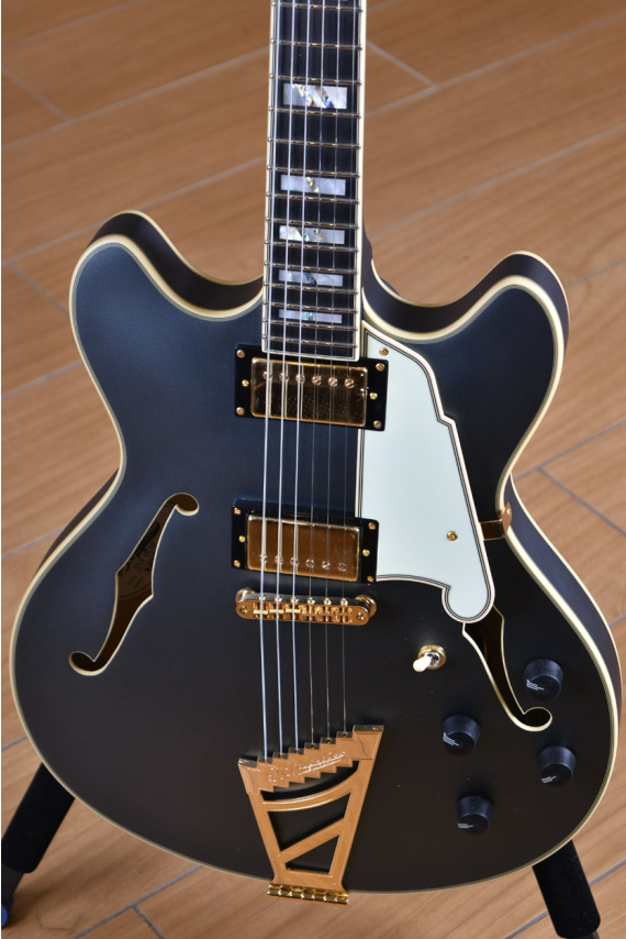 D'Angelico Limited Edition Deluxe DC Matte Charcoal | Centro Chitarre