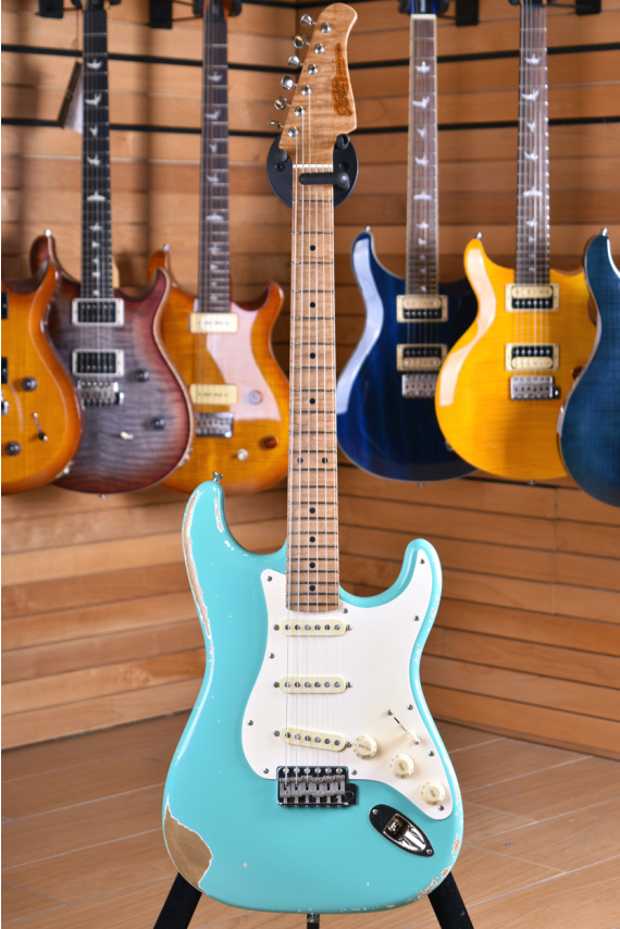 Xotic XSC-1 Seafoam Green Heavy Aged Roasted Maple Neck | Centro