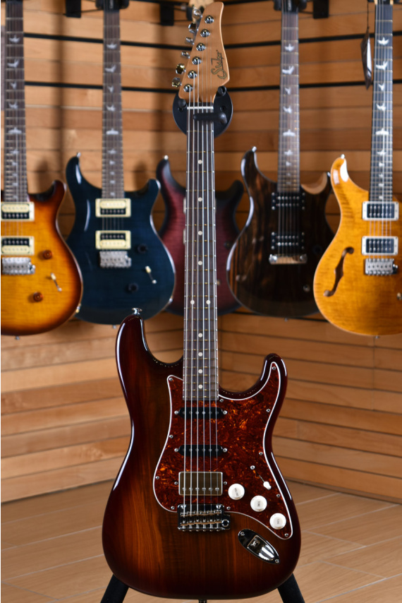 Suhr Custom Limited Edition Classic S Roasted RW HSS Aged Cherry