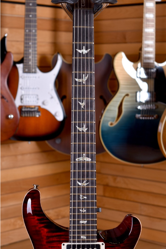 PRS Paul Reed Smith Custom 24 Pattern Thin 85/15 Fire Red Burst