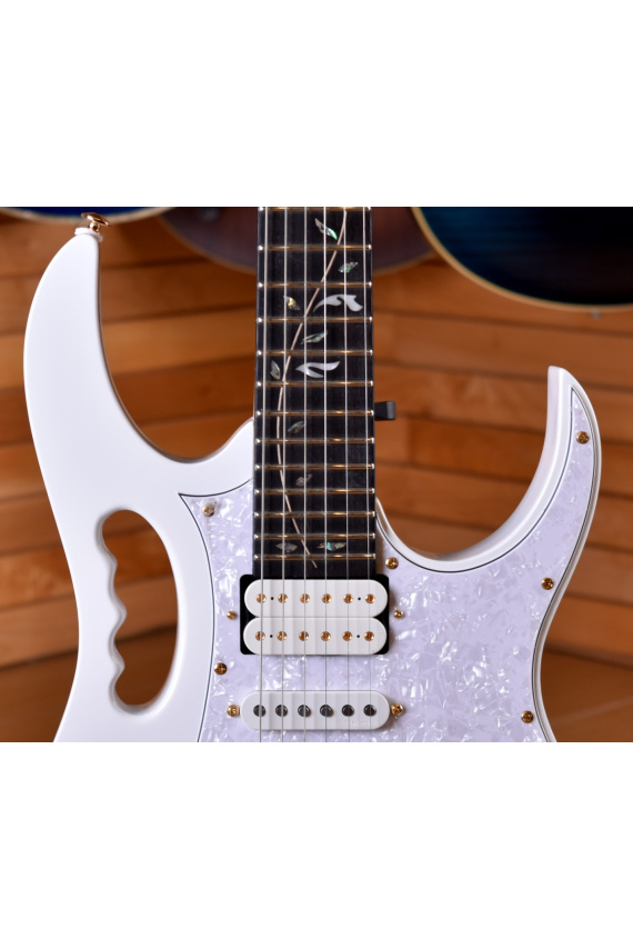 Copertura Asta Reticolare Ibanez Perla Bianca Per JEM 7 VWH – Adatta A Steve Vai RG JEM Prestige