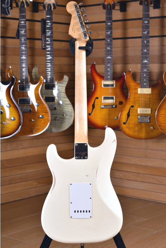 Fender Mexico Road Worn '60 Stratocaster Olympic White Pau Ferro