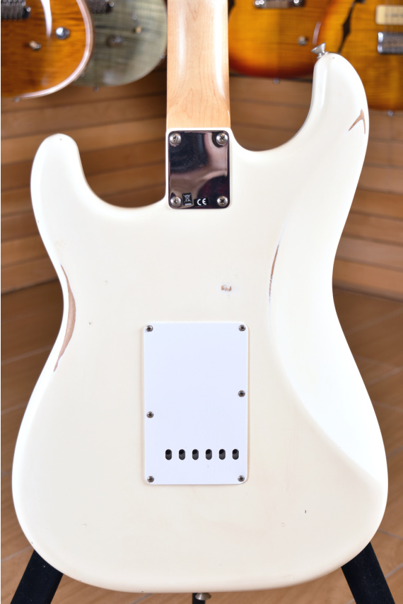 Fender Mexico Road Worn '60 Stratocaster Olympic White Pau Ferro