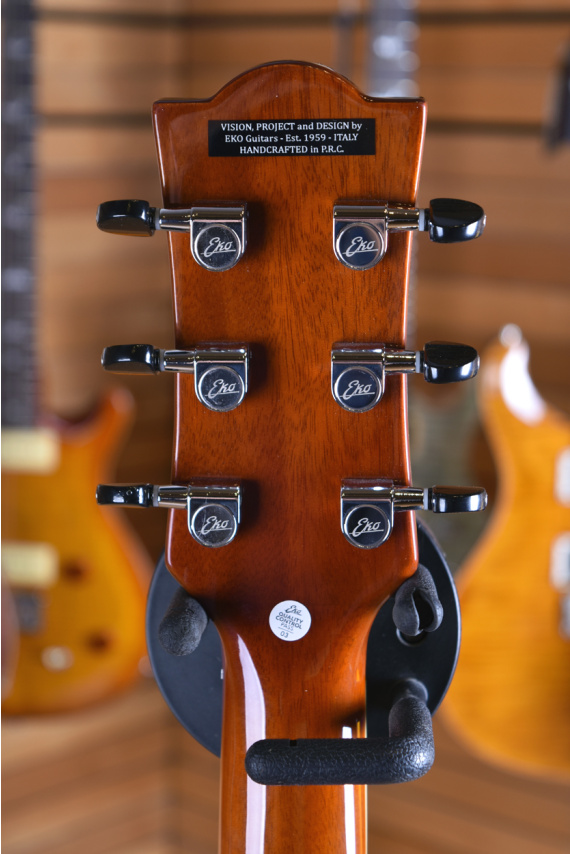 Eko Ranger VI VR Eq Natural Top Stained | Centro Chitarre