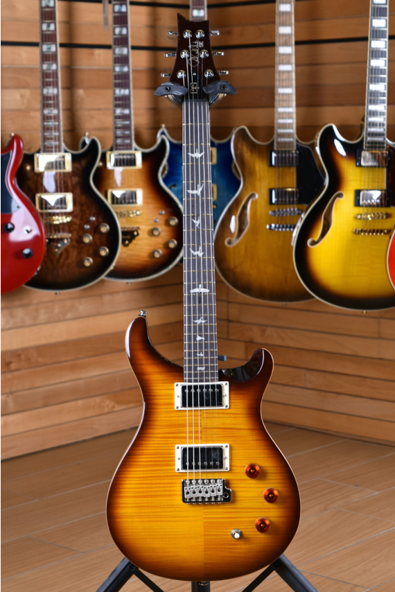 PRS Paul Reed Smith SE DGT McCarty Tobacco Sunburst ( Bird Inlays