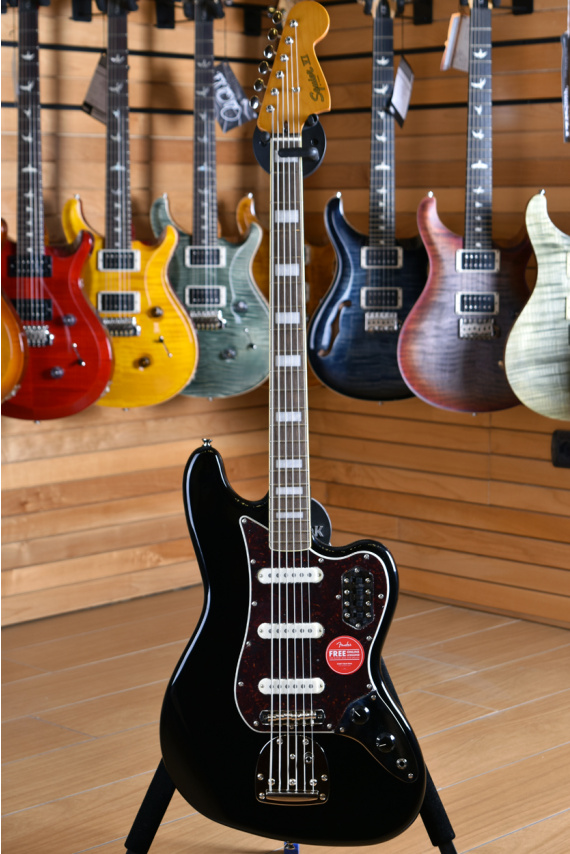 Squier (by Fender) Classic Vibe Bass VI Laurel Fingerboard Black