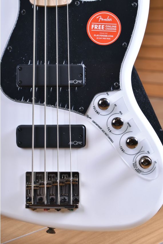 Squier (by Fender) Contemporary Active Jazz Bass HH Maple