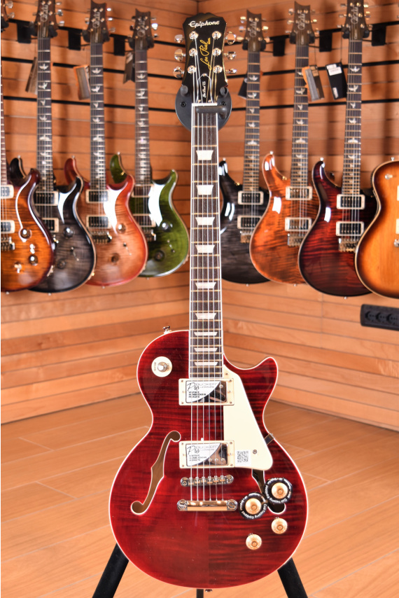 【激レア】Epiphone Les Paul ES-PROフルメンテ済 Epiphone Les Paul ES Pro Wine Red | Centro Chitarre